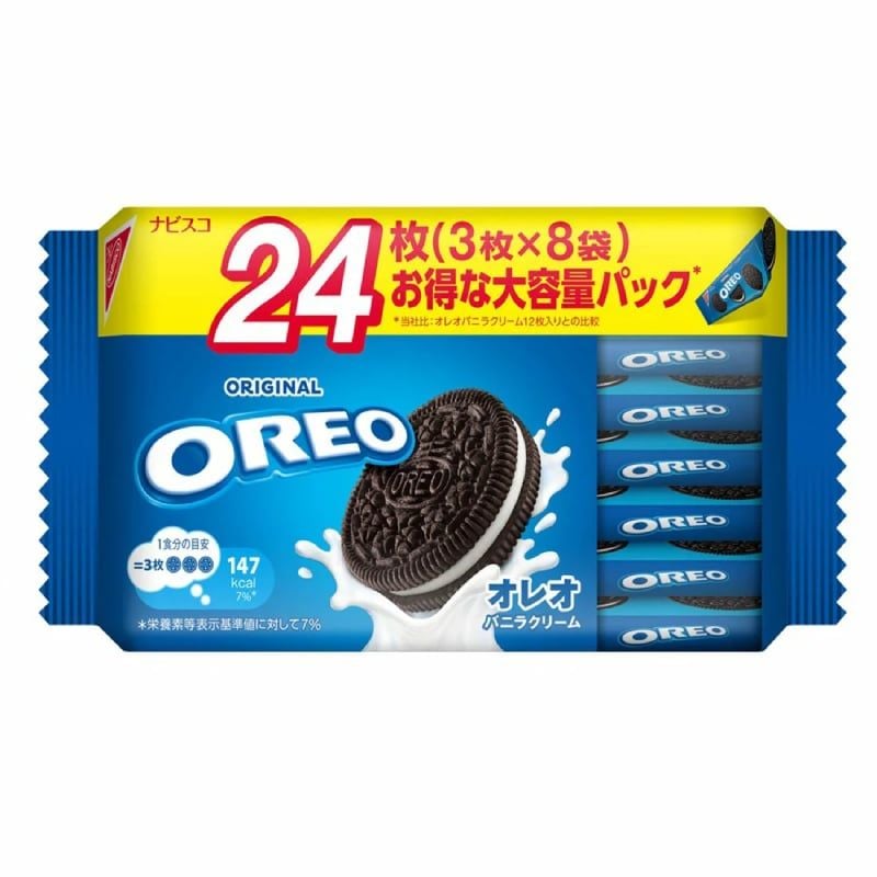 Bánh quy OREO Original kem vani 24 miếng