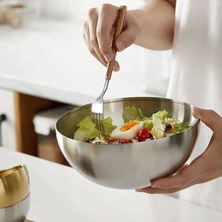 Tô tròn inox Colander Ø22cm