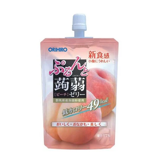 Thạch vị đào Orihiro Peach Jelly 130g