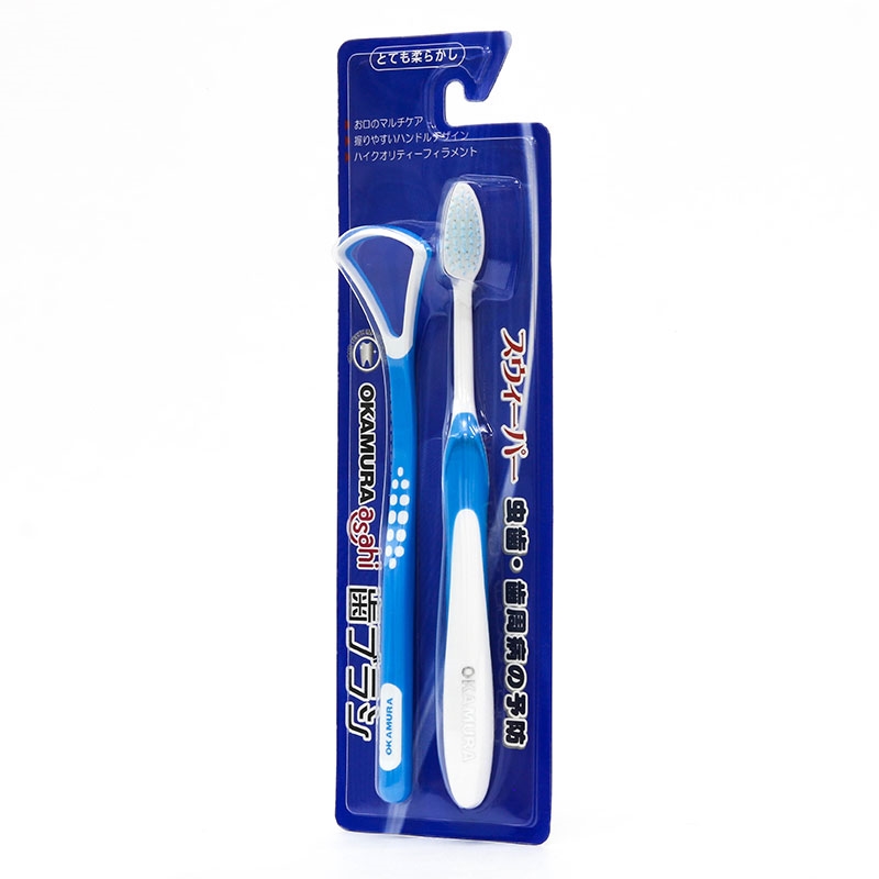 Bộ chăm sóc răng miệng Okamura Asahi (3 màu)
