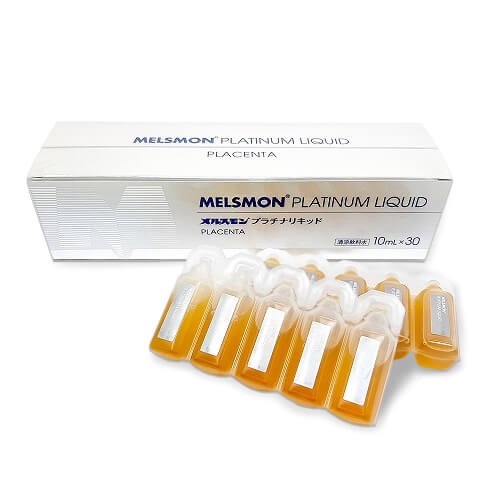 TẾ BÀO GỐC NHAU THAI MELSMON PLATINUM LIQUID PLACENTA 30 ỐNG X 10ml