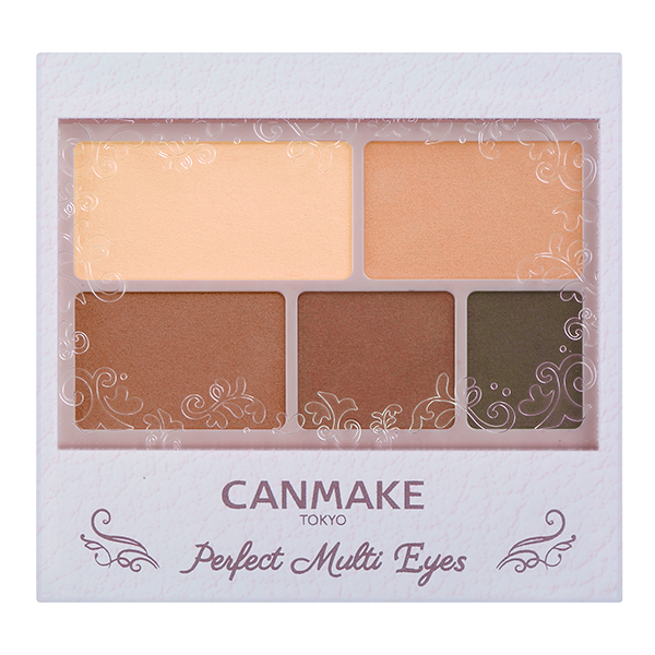 Phấn mắt Canmake 5 ô (3 màu) (Màu 02)