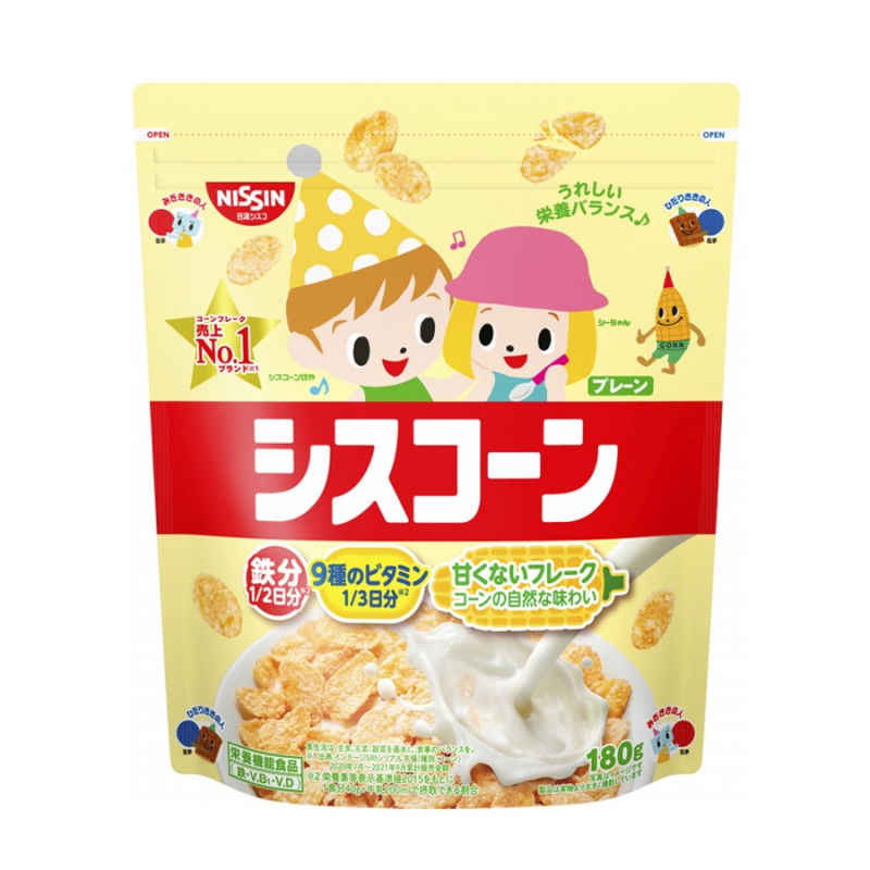 Ngũ cốc Nissin 180g - vị Bắp (Mới)