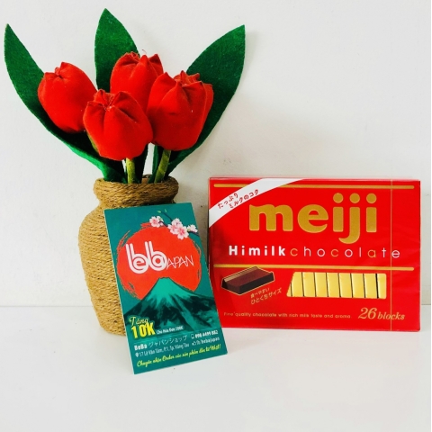 Kẹo Meiji Himilk Chocolate 120g