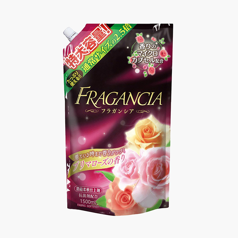 Nước xả vải Fragancia 1500ml - hoa hồng