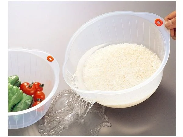 Chậu vo gạo Inomata có lỗ thoát nước