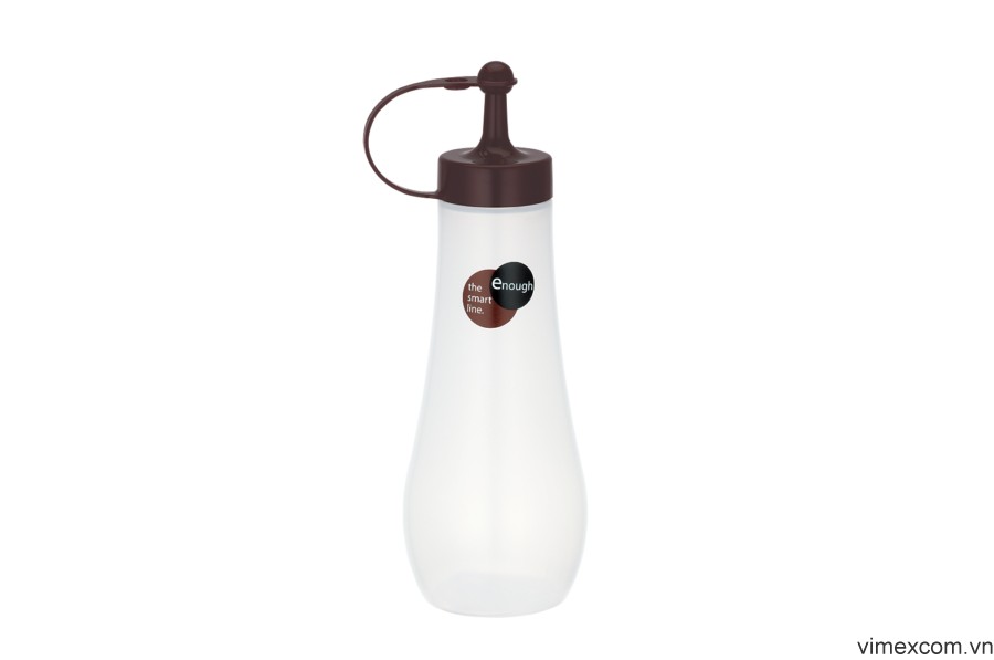 Chai đựng nước sốt Inomata 360ml - nâu