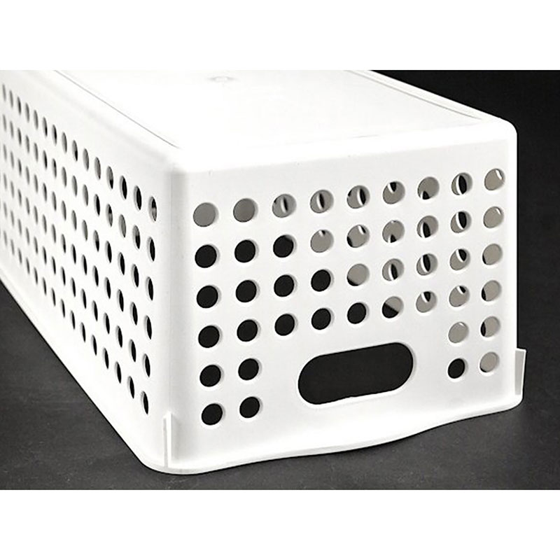 Giỏ nhựa Inomata 30 x 16 x 12cm - trắng