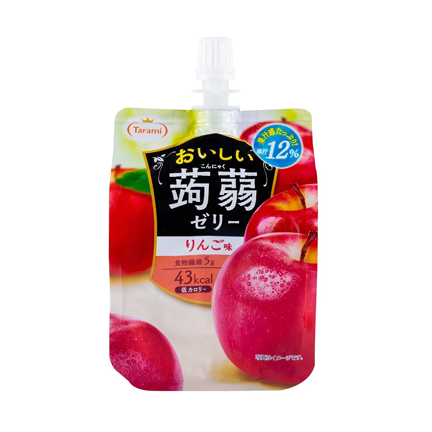 Thạch vị táo Tarami Tasty Jelly Apple flavor 150g