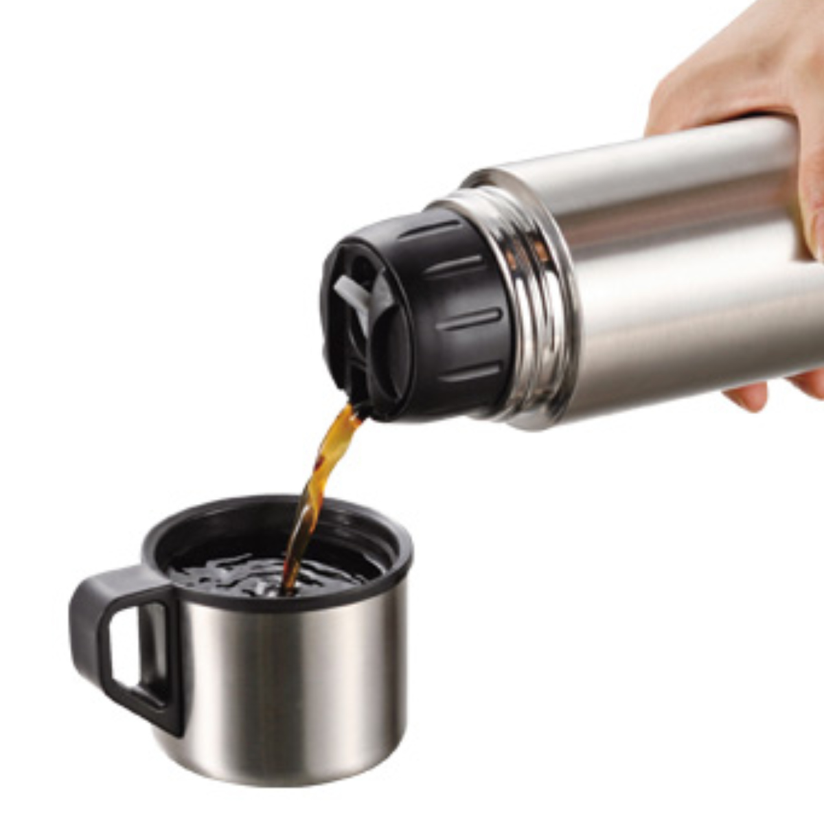 Bình inox giữ nhiệt Pearl Metal Basic Double 500ml