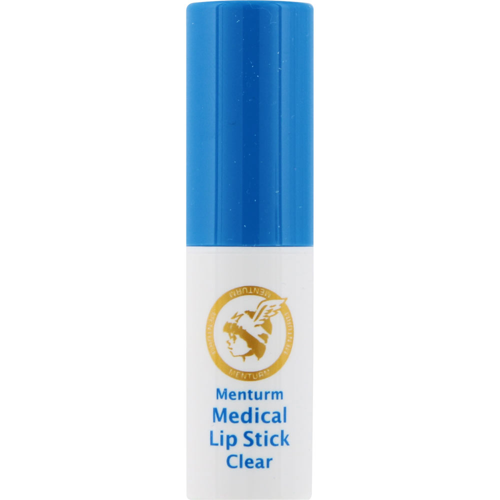 Son dưỡng không mùi Omi Menturm Medical Lipstick Clear cấp ẩm, trị nẻ và viêm khóe môi 3,2g