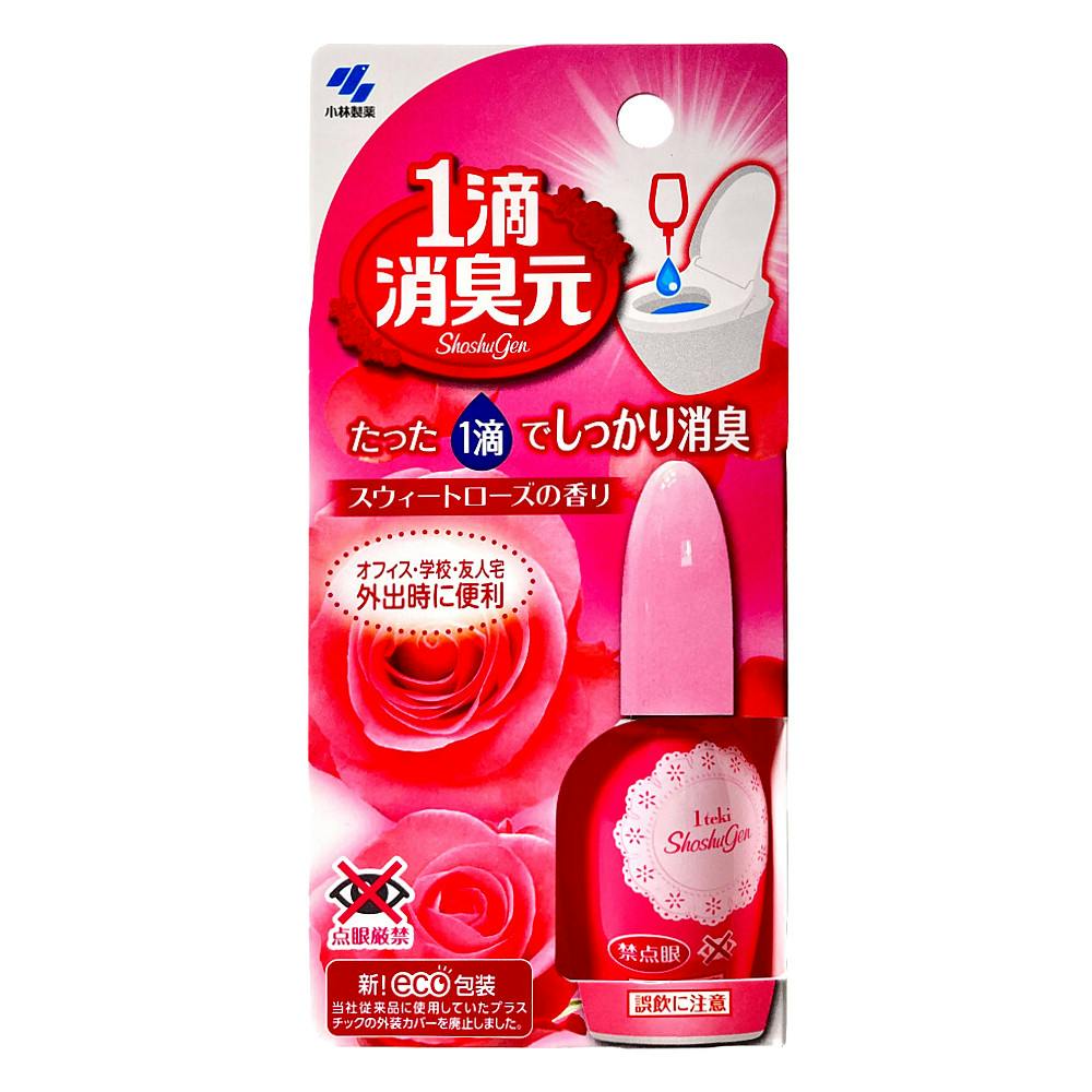 DUNG DỊCH NHỎ GIỌT KHỬ MÙI TOILET HƯƠNG HOA HỒNG NGỌT NGÀO KOBAYASHI