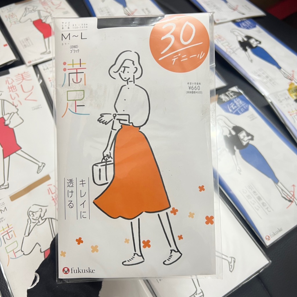 Quần tất Fukuske - Thoải mái - Dày 30D ML 090