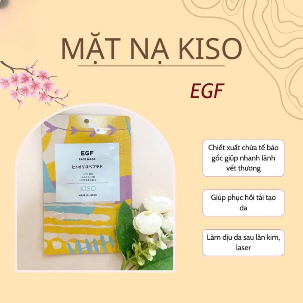 Mặt nạ giấy Kiso 1 miếng