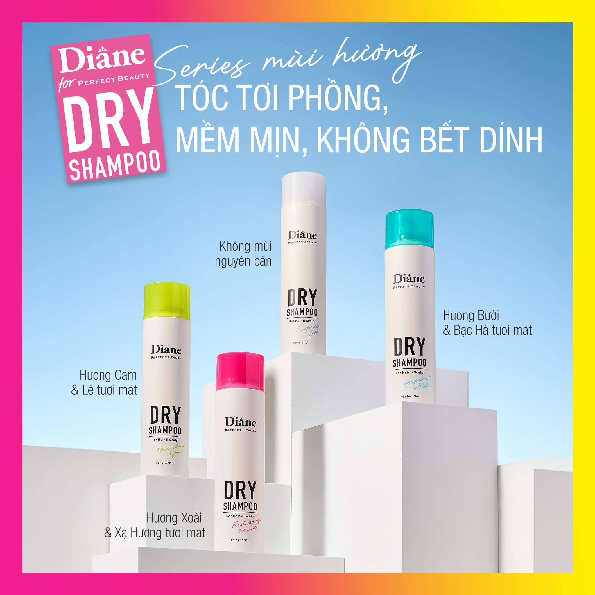 Dầu gội khô tạo kiểu Diane 40g