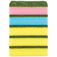 Set 5 miếng xốp rửa bát 1 mặt ráp Okazaki (mẫu mới)