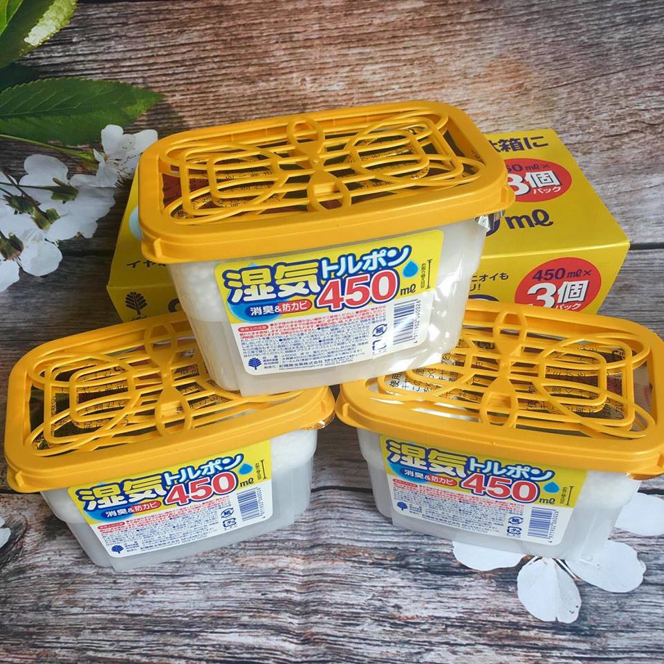 Hộp hút ẩm hakugen Kokubo 450ml