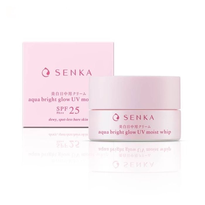 Kem dưỡng ngày Senka dưỡng sáng da trắng hồng chống nắng SPF25