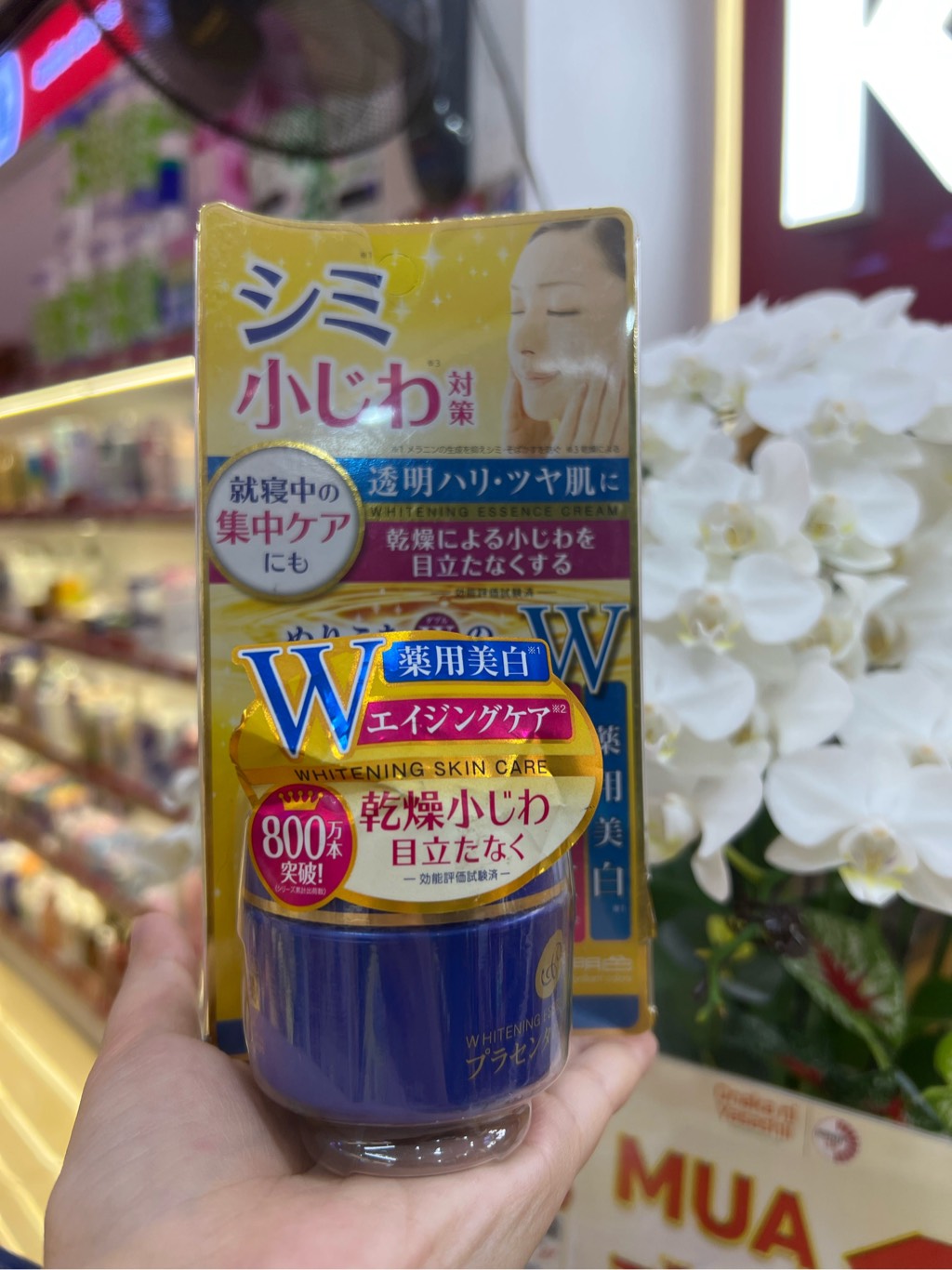 Kem dưỡng trắng và trị nám Meishoku dạng hũ 55g