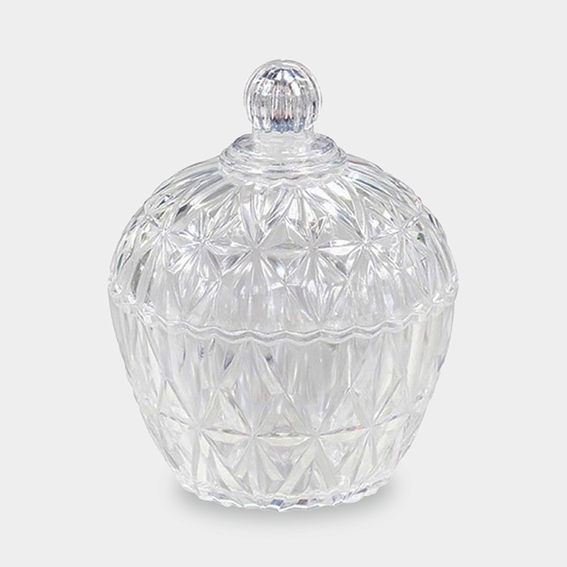 Hũ đựng bánh kẹo, mứt tết phòng khách Diamond 150ml