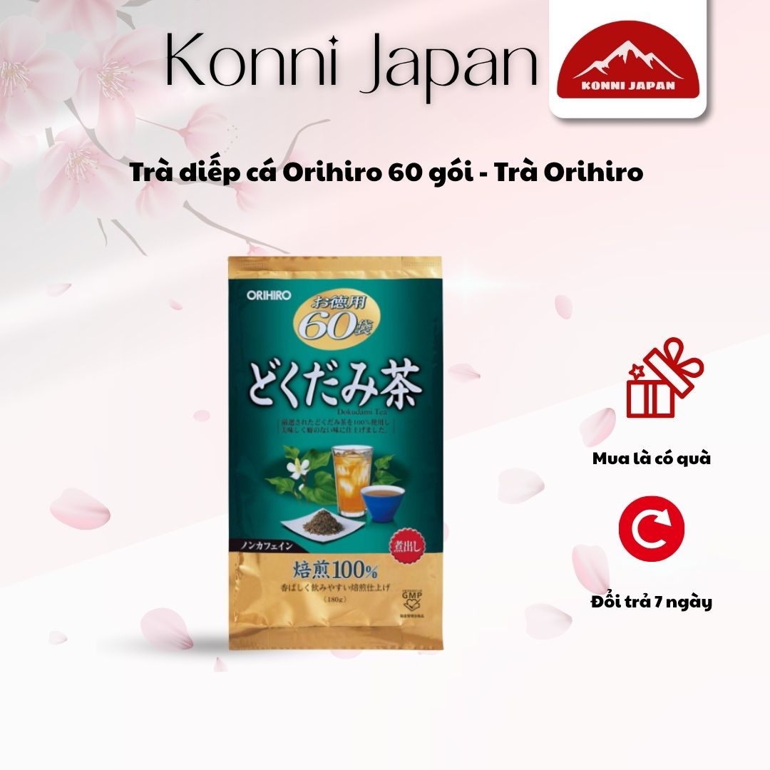 Trà diếp cá Orihiro 60 gói - Trà Orihiro