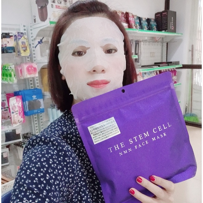 Mặt nạ The Stem Cell NMN 30 miếng- màu tím