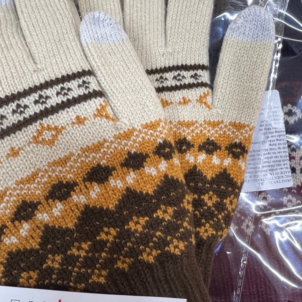 Găng tay len Sakura có cảm ứng điện thoại