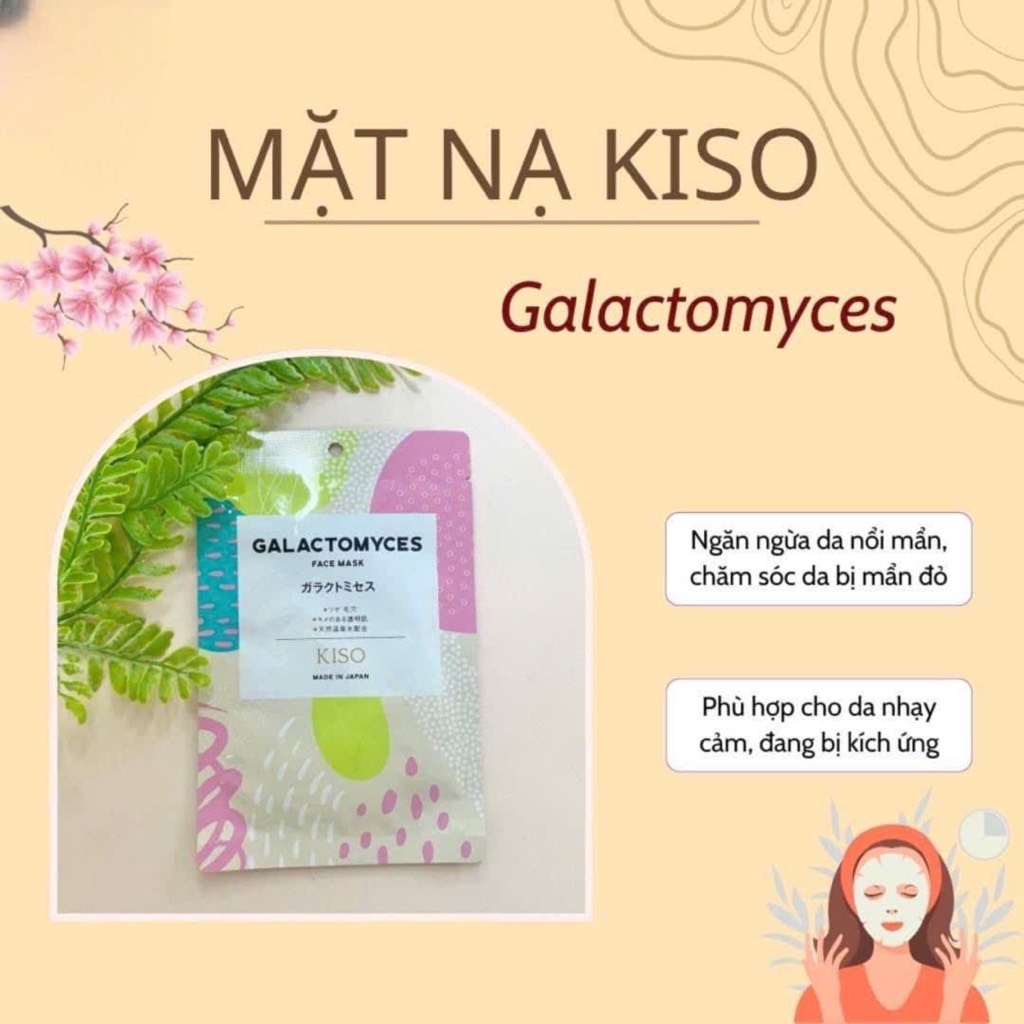 Mặt nạ giấy Kiso 1 miếng