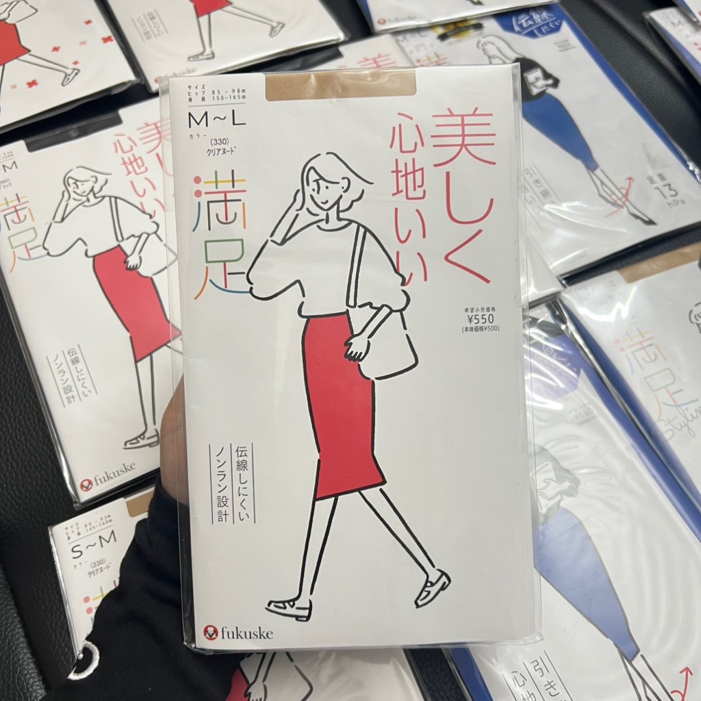 Quần tất Fukuske - Thoải mái - Che khuyết điểm (FU01) (Size M-L, Da sáng)