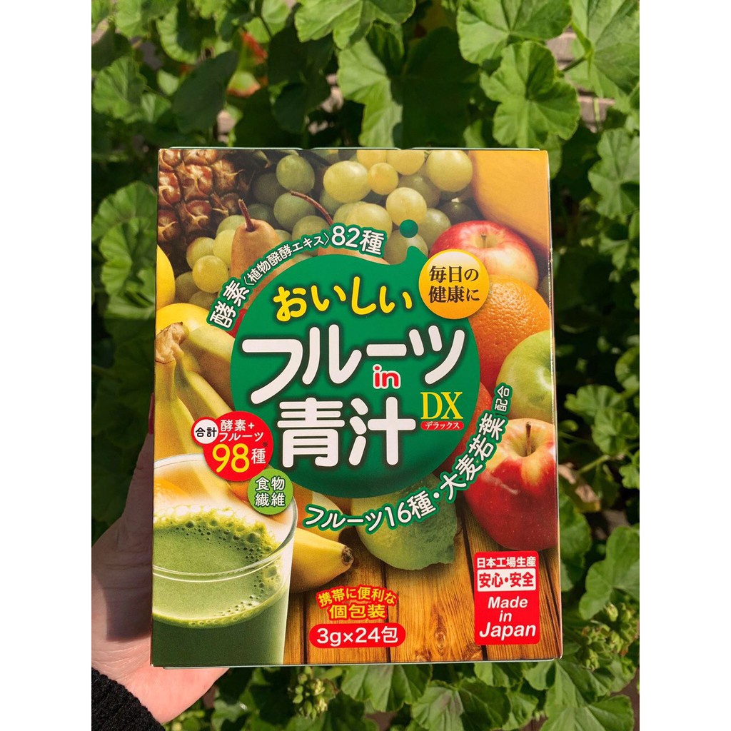 Bột nước ép trái cây tổng hợp Japan Gals 24 gói x 3g