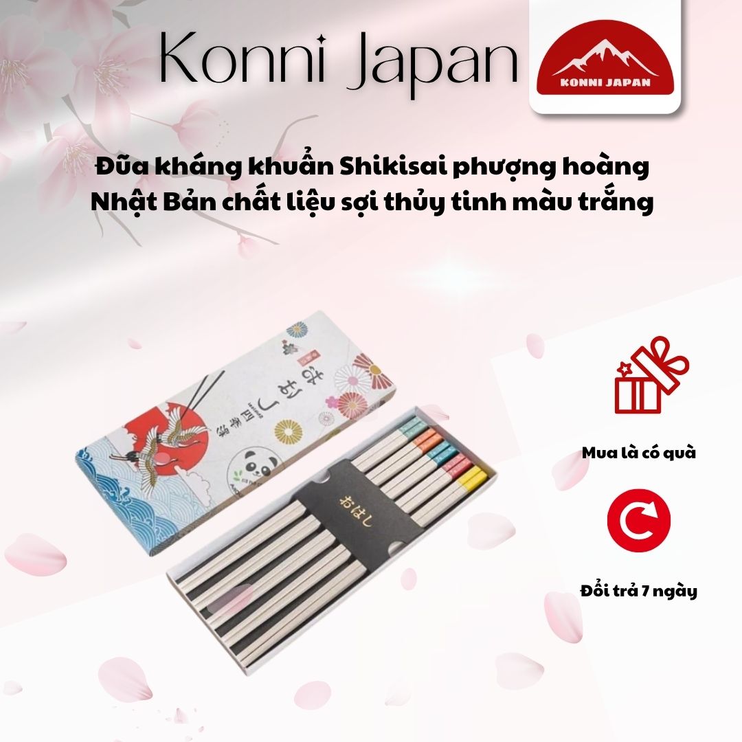 Đũa kháng khuẩn Shikisai phượng hoàng
