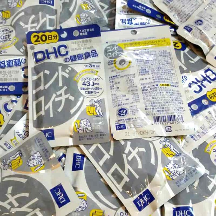 Viên uống sụn vi cá mập DHC Chondroitin 20 ngày gói 60 viên
