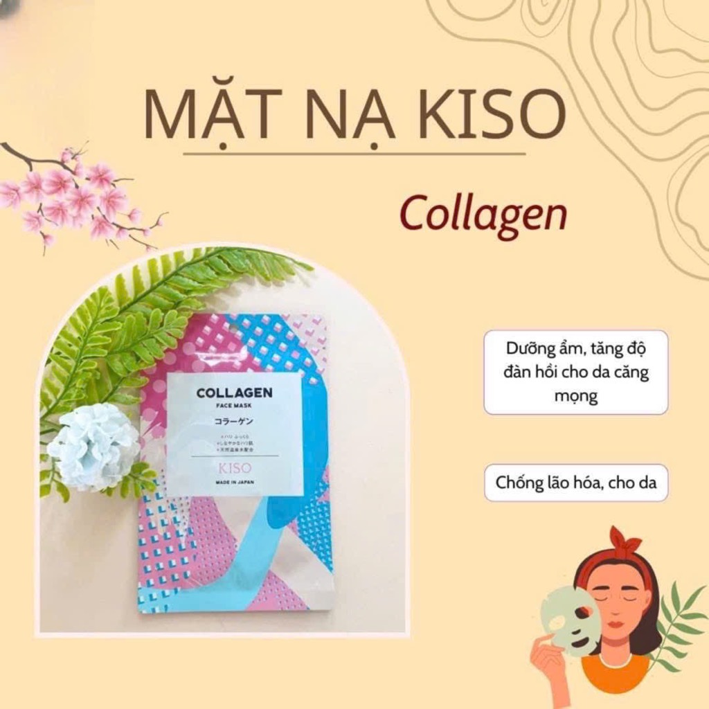 Mặt nạ giấy Kiso 1 miếng