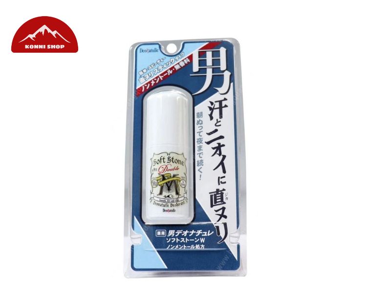 Lăn khử mùi Deonatulle Soft Stone cho nam 20g