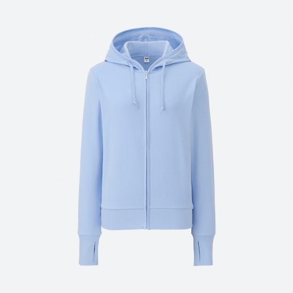 Áo chống nắng Uniqlo UV AIRism 2024 - 61 Blue (Size M)