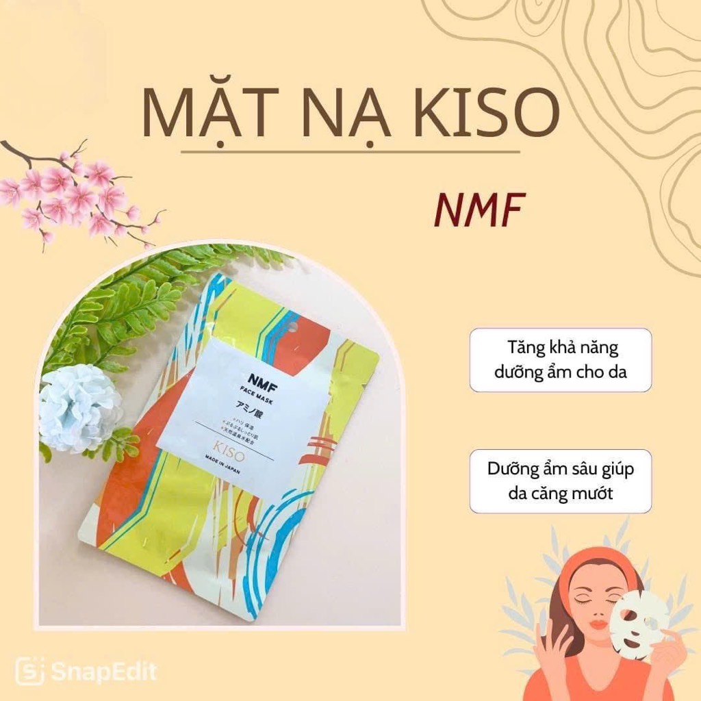 Mặt nạ giấy Kiso 1 miếng