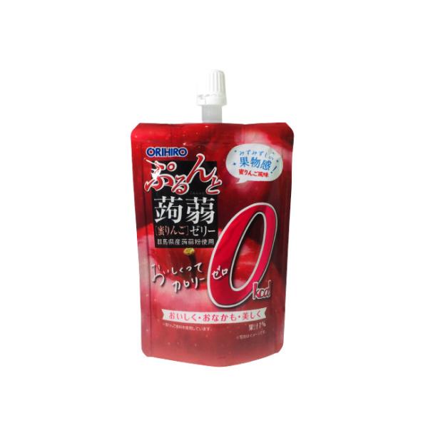 Thạch vị mật ong táo không calo dạng túi đứng Orihiro Konnyaku Jelly 130g