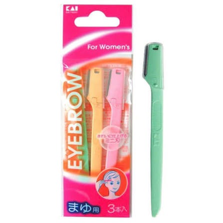 Set 3 dao cạo lông mày Kai