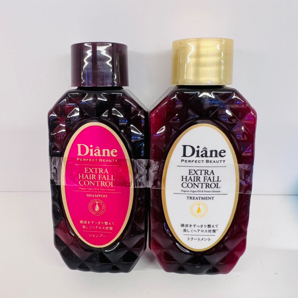 Cặp gội xả đi du lịch đi công tác Diane Moist giảm rụng tóc phục hồi hư tổn (2 chai 50ml)