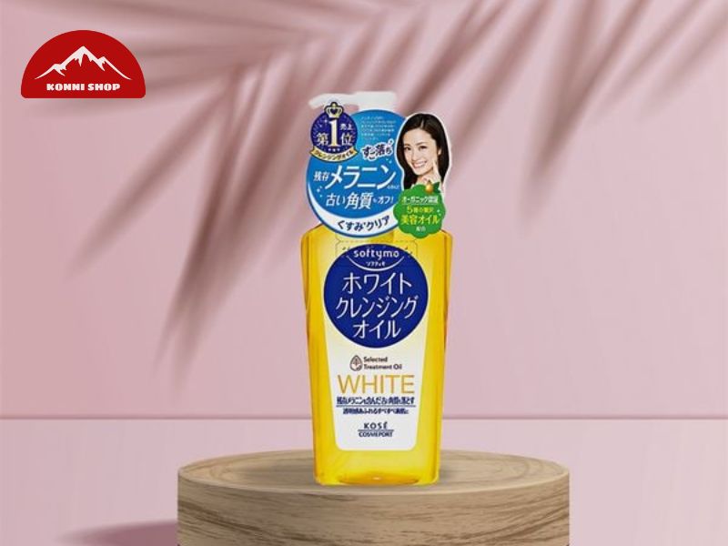 Dầu tẩy trang Kose Softymo 230ml (4 loại) (White cleansing) (White cleansing)