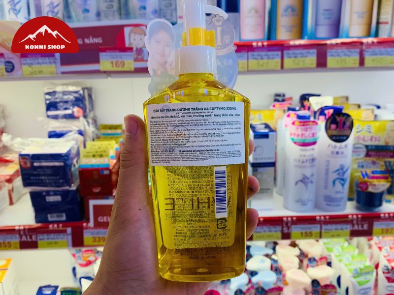 Dầu tẩy trang Kose Softymo 230ml (4 loại)  (White cleansing) (Speedy cleansing)