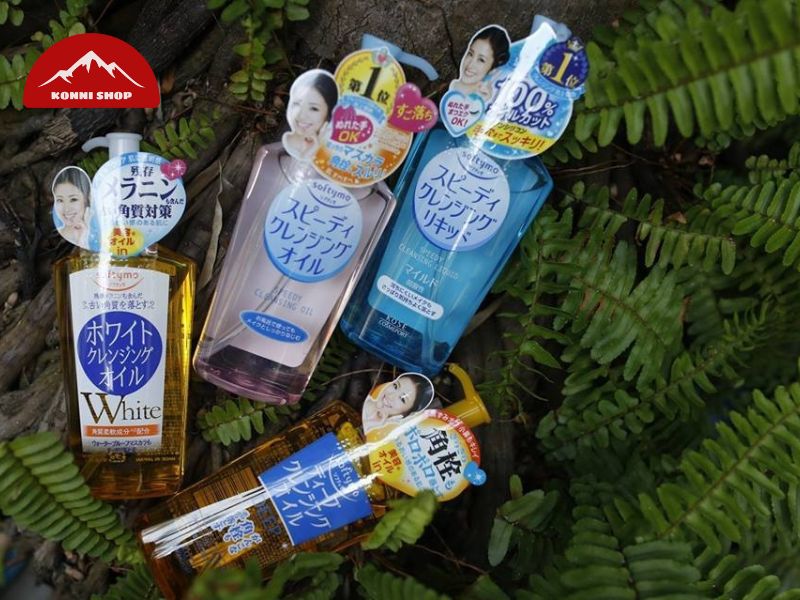 Dầu tẩy trang Kose Softymo 230ml (4 loại) (White cleansing) (Speedy cleansing (xanh))