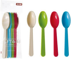 Set 8 thìa nhựa Yamada Kagaku 14.2cm