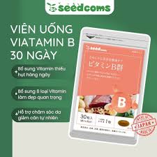 Thực phẩm bổ sung Seedcoms Viên Uống Vitamin nhóm B