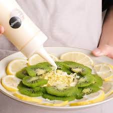 Chai đựng nước sốt Inomata 250ml - trắng