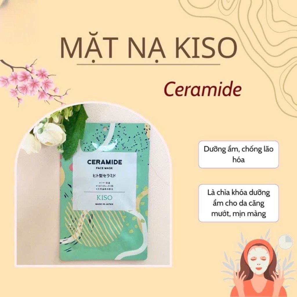 Mặt nạ giấy Kiso 1 miếng
