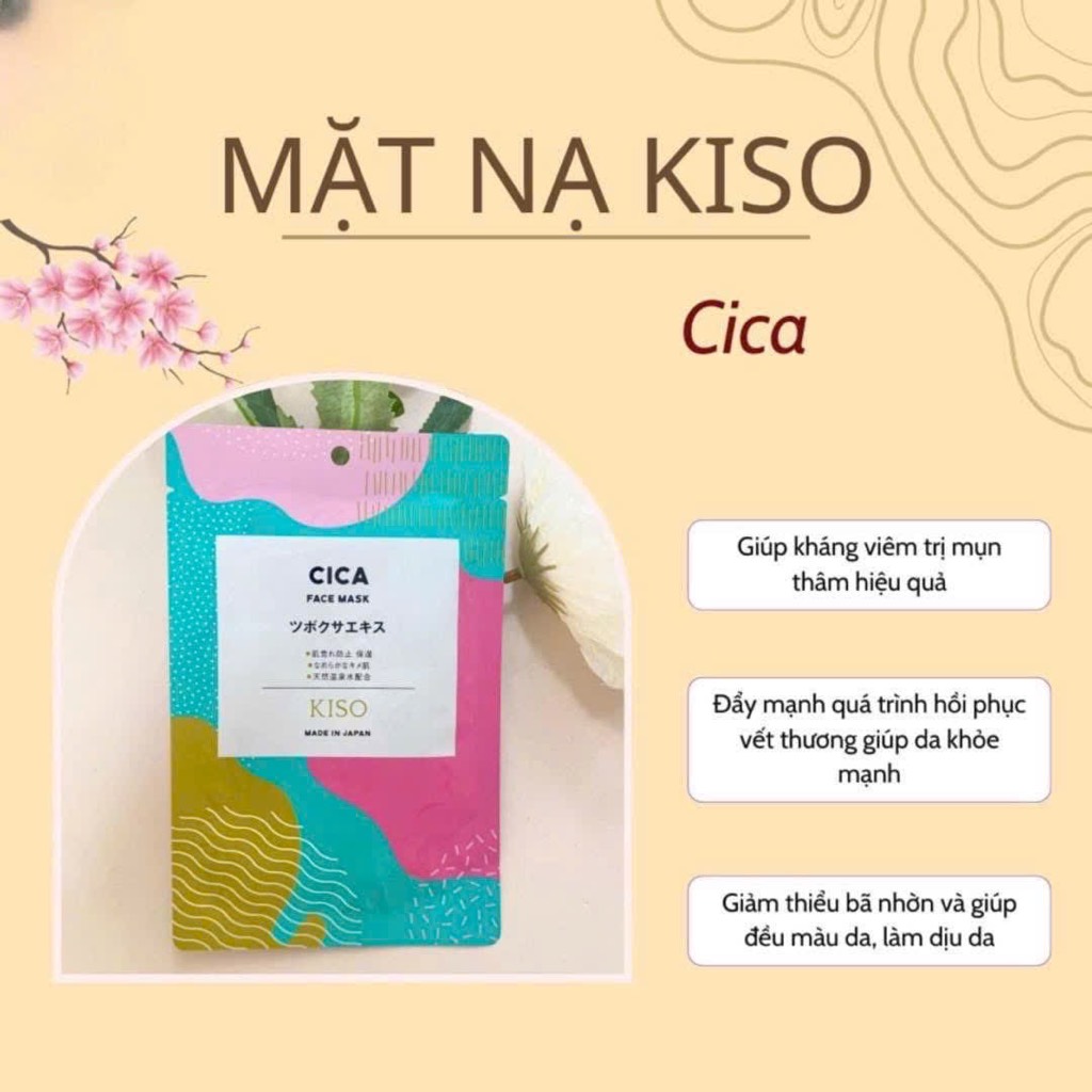 Mặt nạ giấy Kiso 1 miếng
