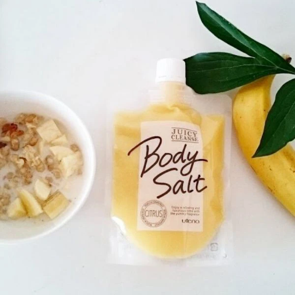 Muối tắm Utena body salt 300g hương cam