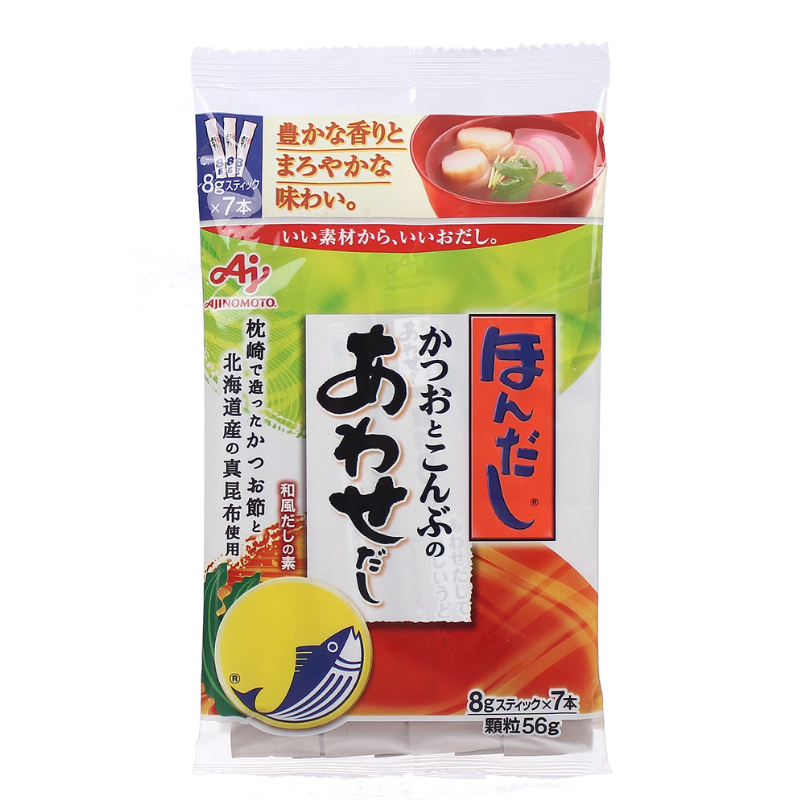 Bột nêm Ajinomoto vị cá ngừ, rong biển 56g