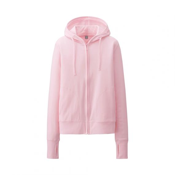 Áo chống nắng Uniqlo UV AIRism 2024 - 10 Pink (Size S)